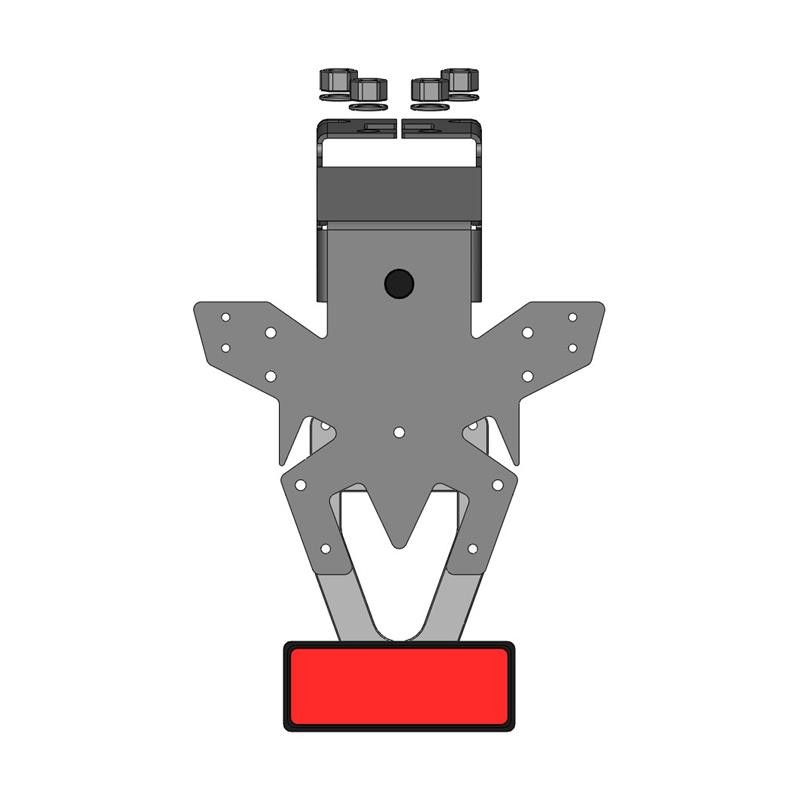 Support de plaque Kawasaki E-1